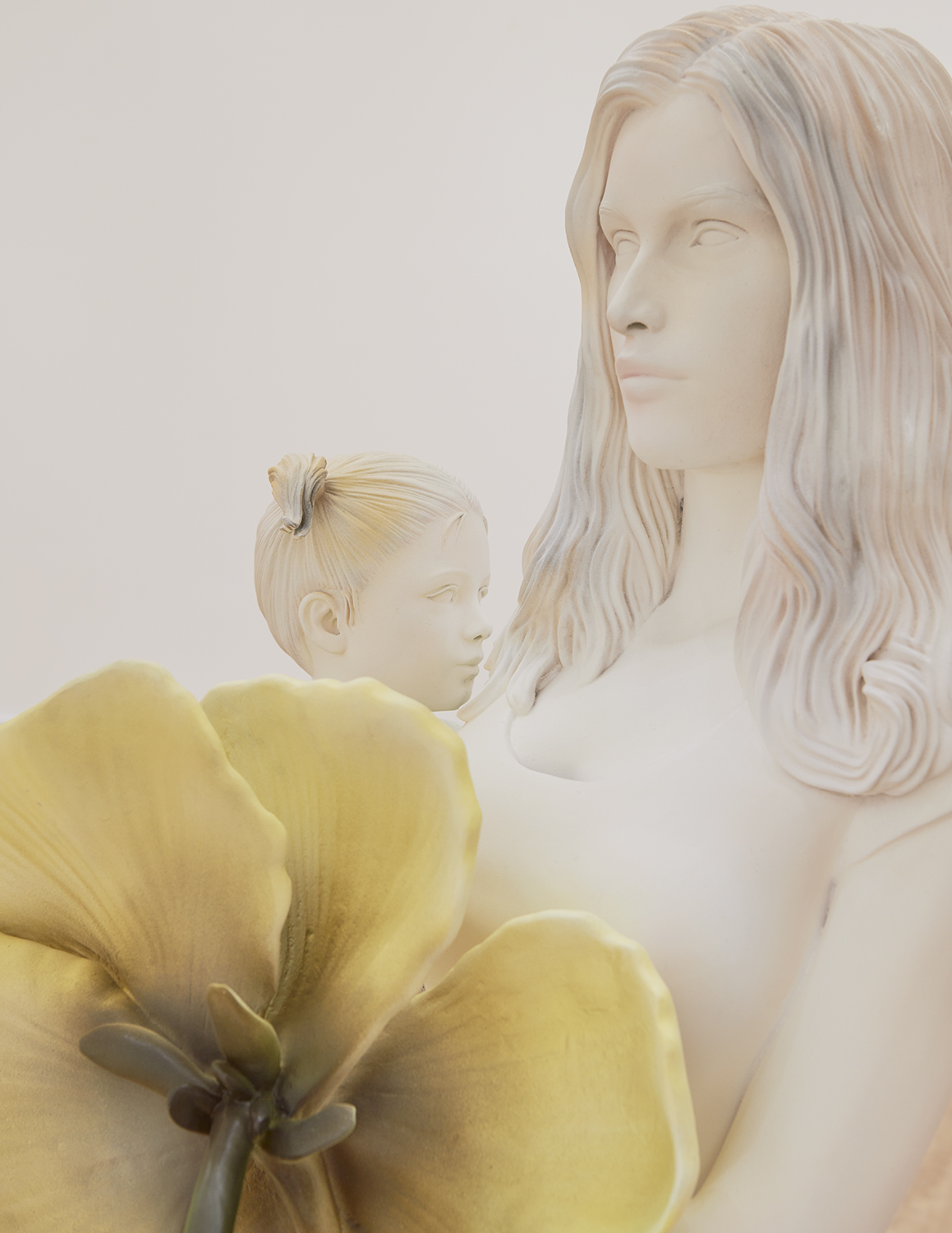 Mother and Child Statue